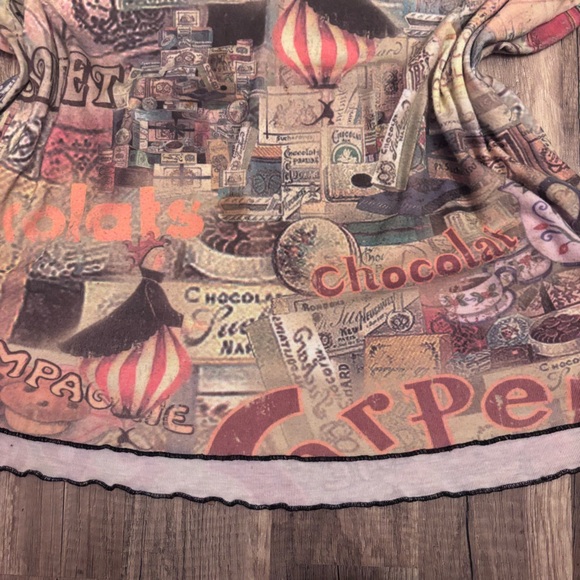 Cactus Multicolor Graphic Top - Picture 4 of 6